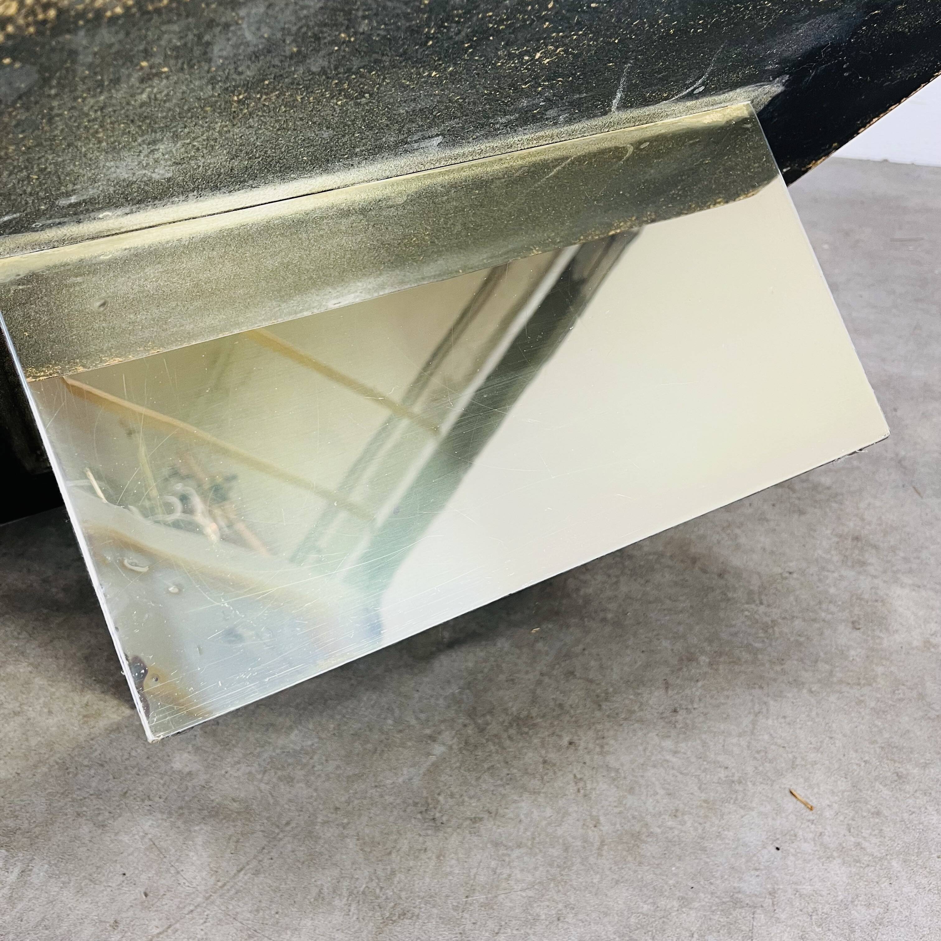 Guy Lefèvre 1970 solar flare side table