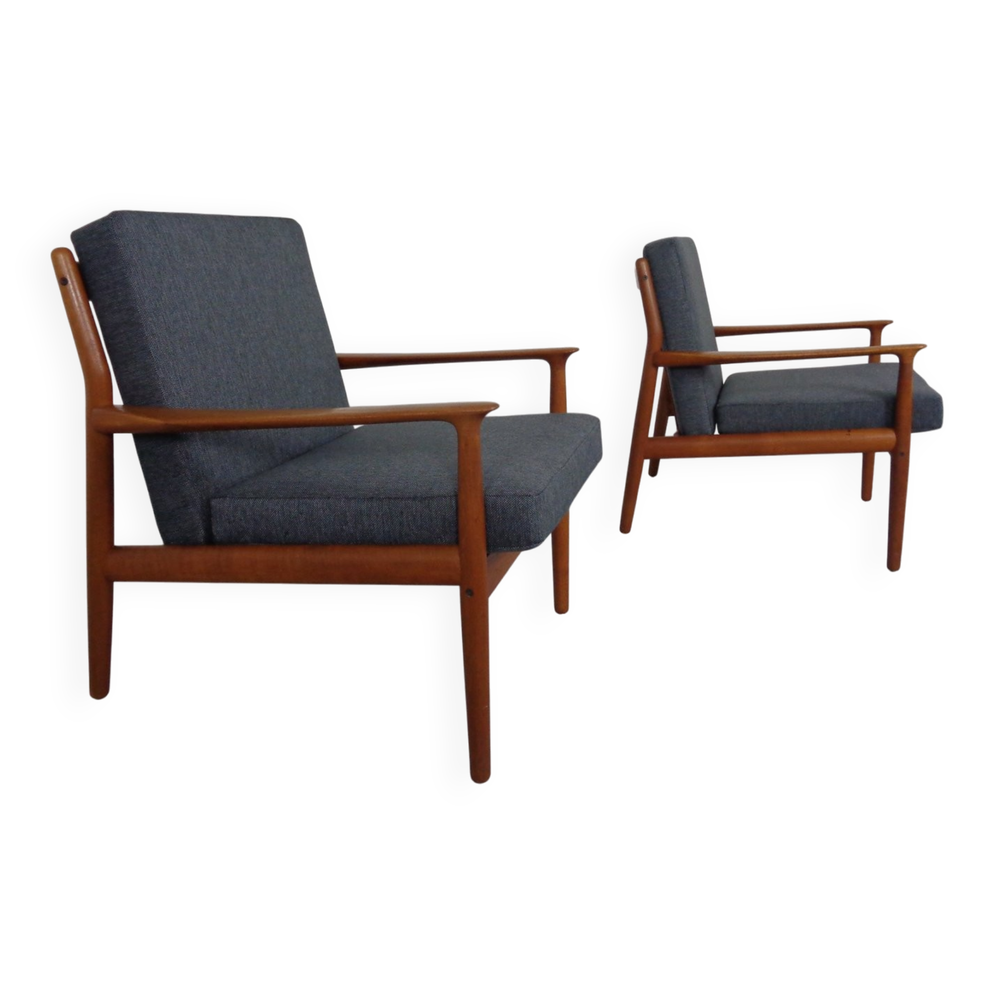 Danish Teak Armchair by Svend Aage Eriksen for Glostrup, 1960s