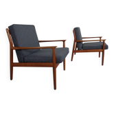 Danish Teak Armchair by Svend Aage Eriksen for Glostrup, 1960s