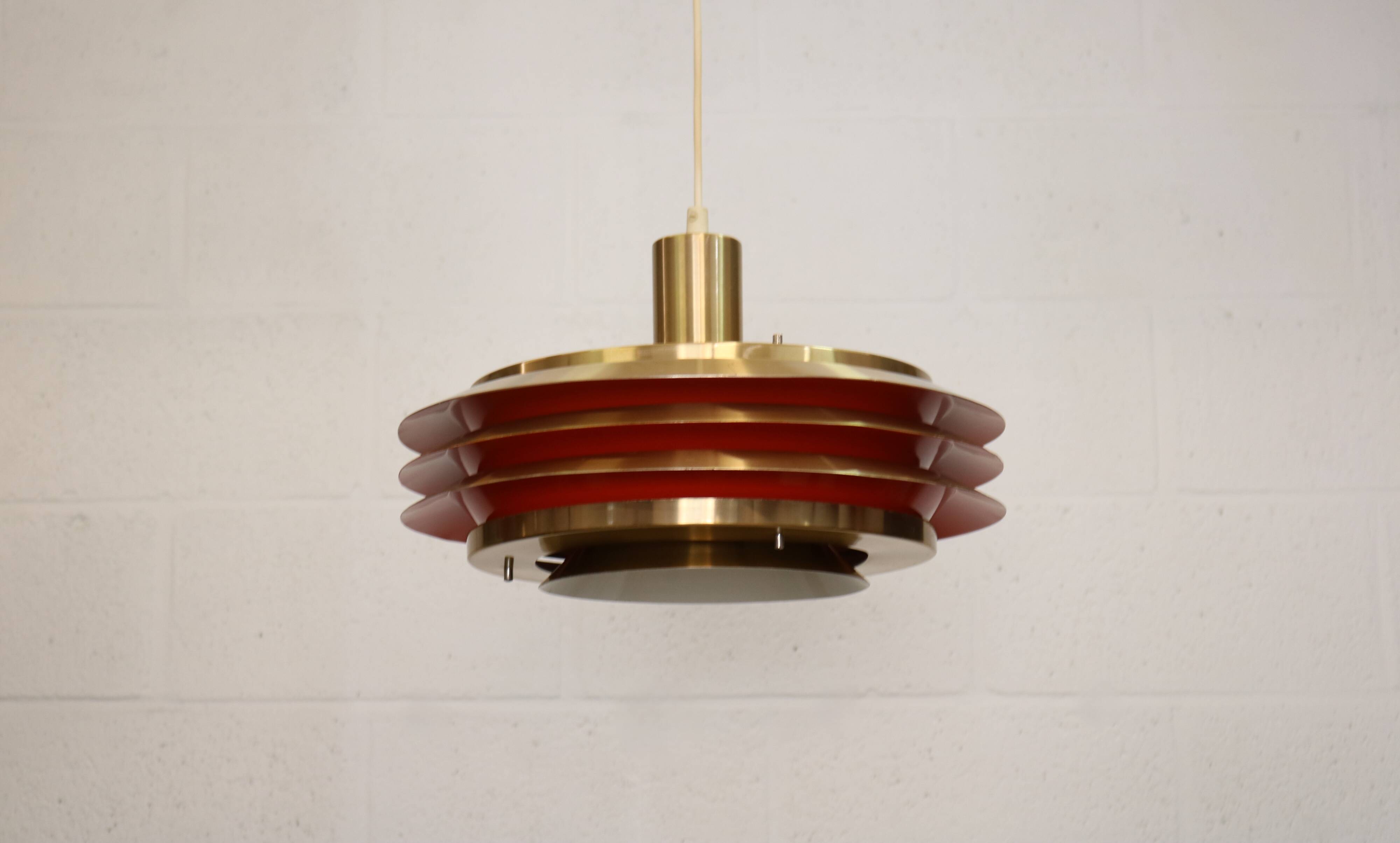 Very rare old Danish design lamp by Teknika model 400  - 60's