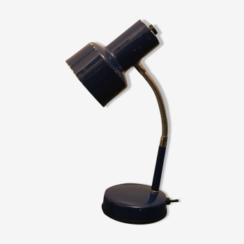 70's petrol blue veb narva desk lamp