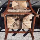 Pair of straw armchairs (Josep Torres Clavé, 1936)