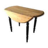 Table ronde à rabats début XX ème siècle
