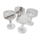 Set 4 verres à vin étoiles
