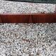 Designer coffee table by Hugues Poignant in rosewood and smoked glass from the 70s