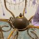 Crystal beaded murano glass chandelier 1960’s