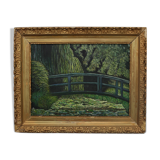 Oil on canvas - bridge