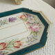 Vintage cake dish in Limoges porcelain