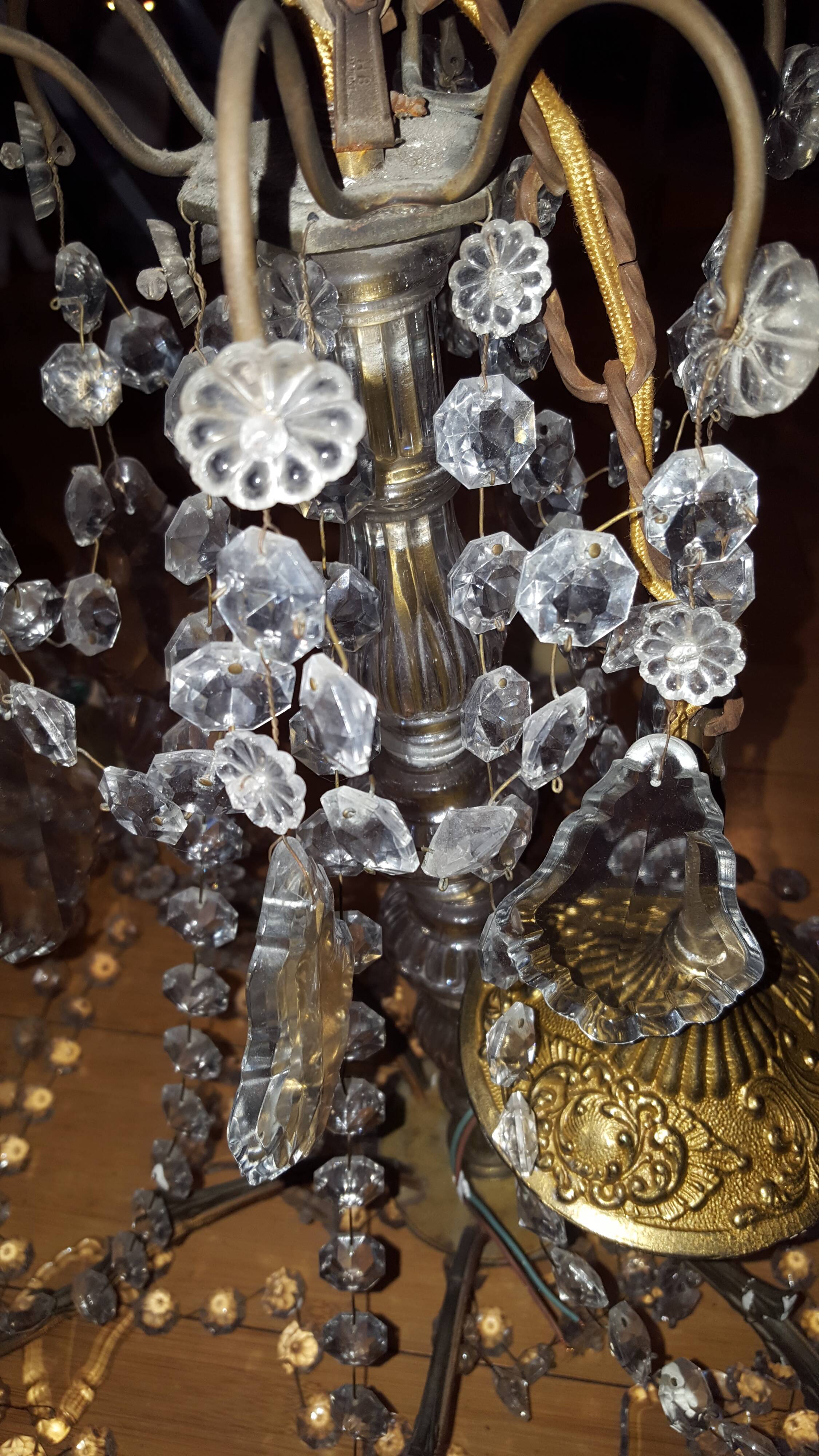 Crystal chandelier