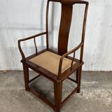 Sublime fauteuil teck ancien