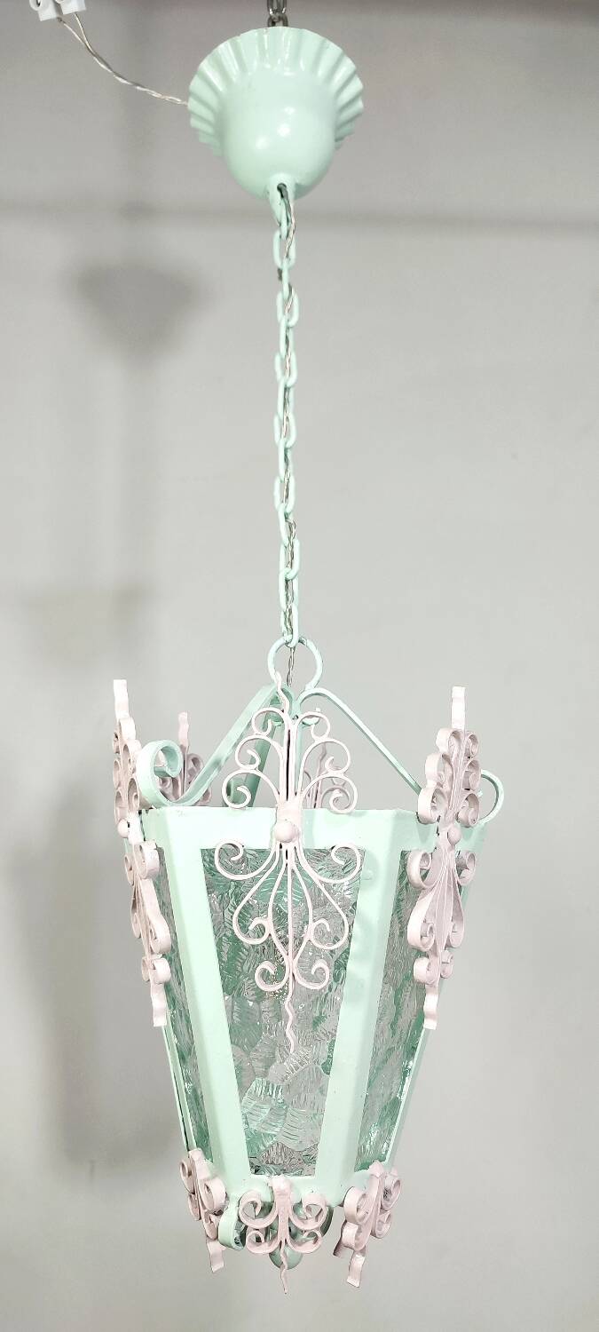 Plafonnier ou lanterne. Espagne, années 1980.