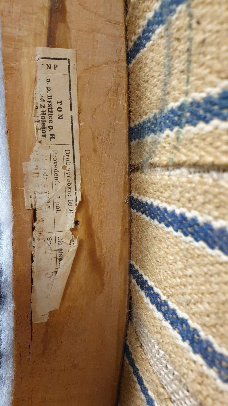 Fully Restored Vintage Armchair by Jaroslav Smidek for Ton, 1960’s