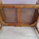 Banquette cannée début 20ème siècle