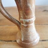 Vintage stoneware candle holder