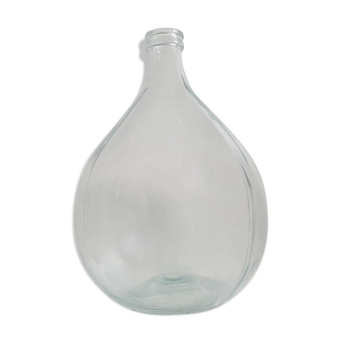 Demijohn 10L transparent round