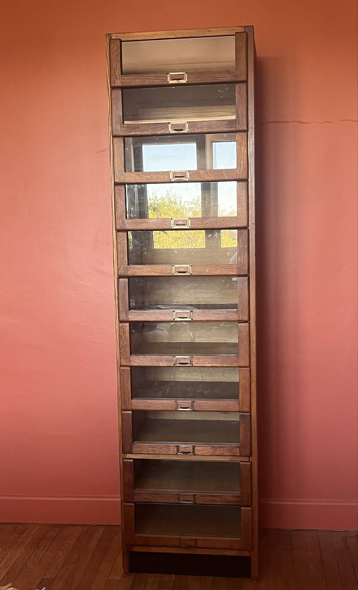 Old haberdashery furniture, workshop furniture.
