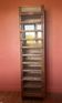 Old haberdashery furniture, workshop furniture.