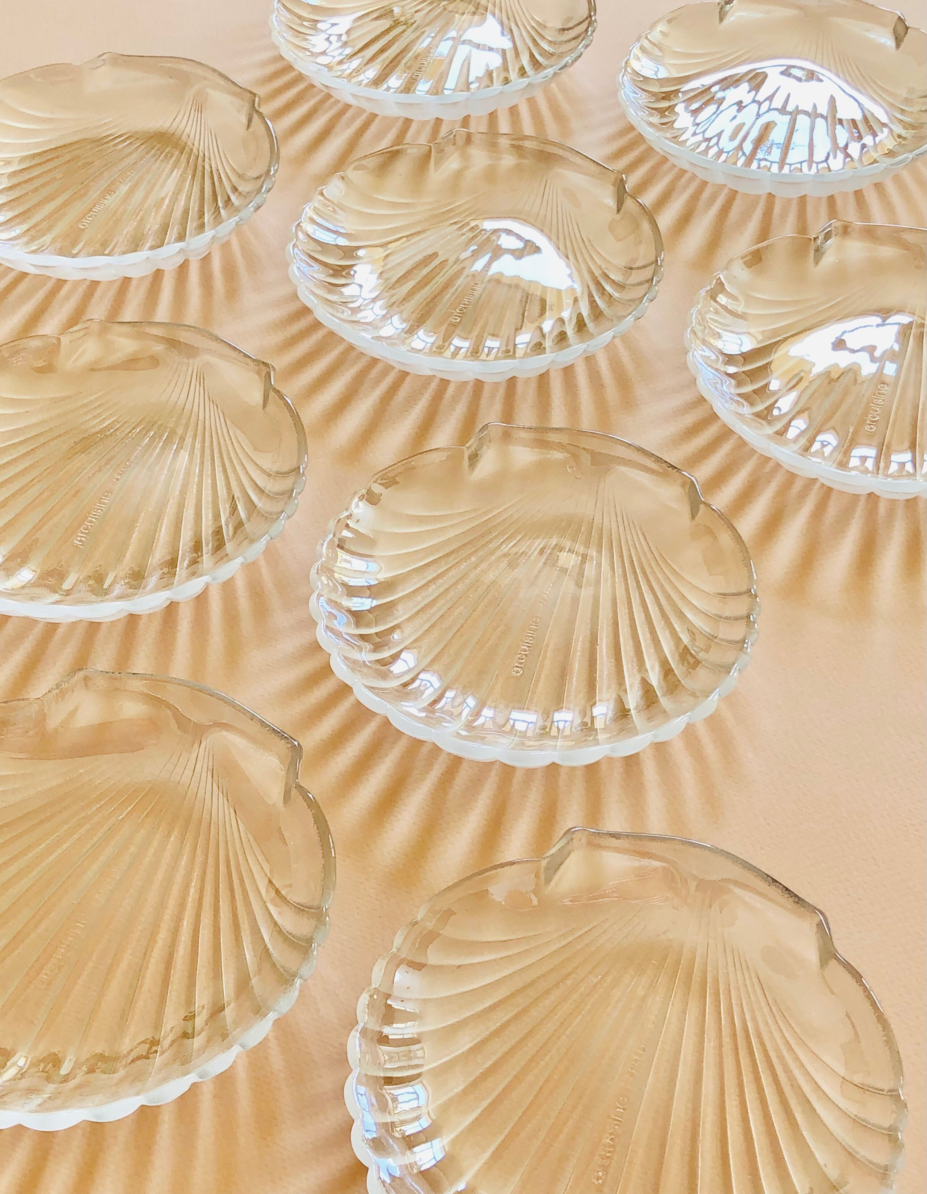 Vintage shell cups Arcuisine