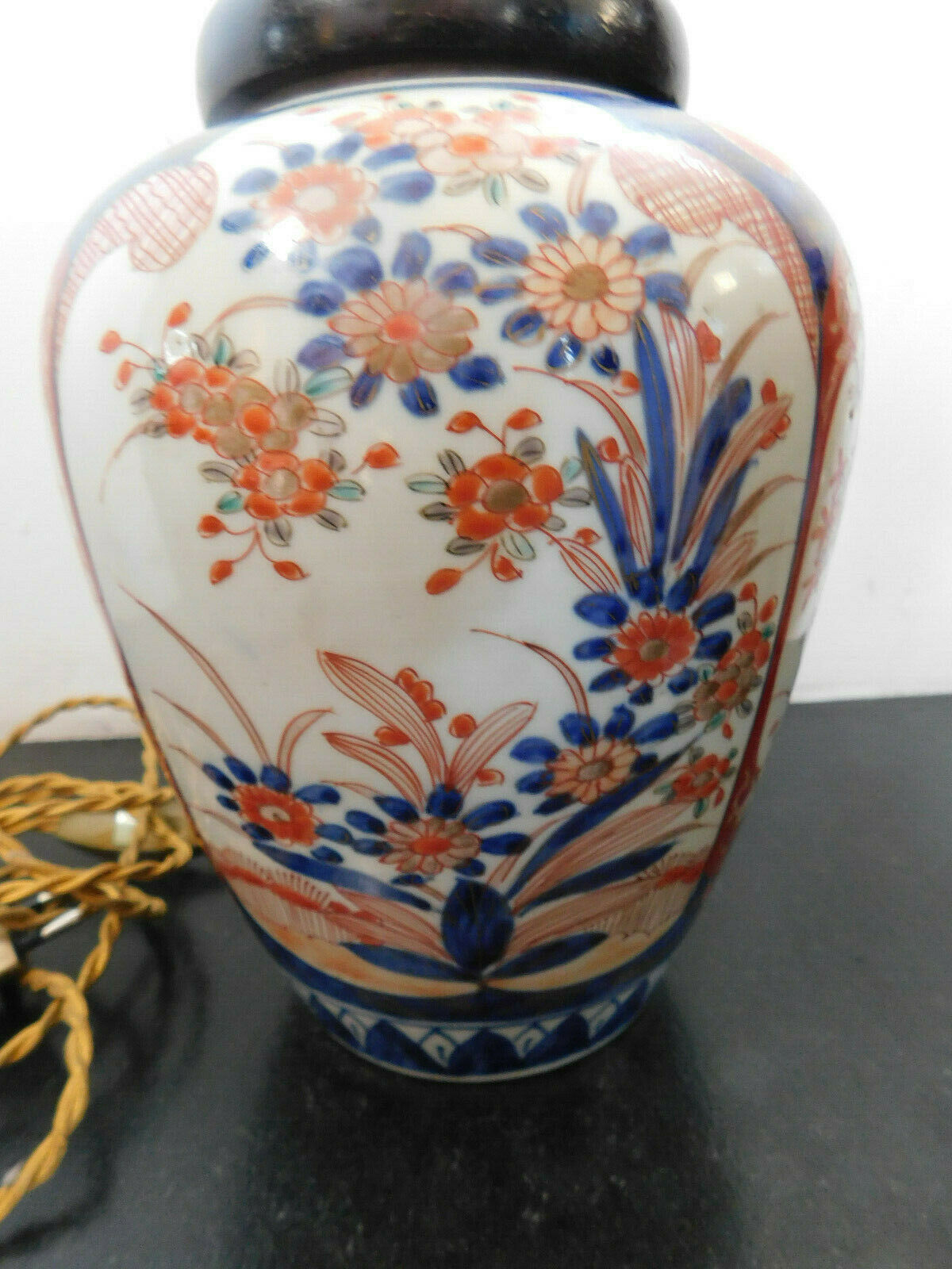 Porcelain lamp Imari Japan
