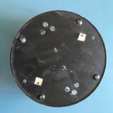 Plafonnier rond en verre ciselé