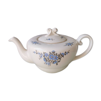 Mid-century porcelain teapot P. Regout Maastricht 1950s