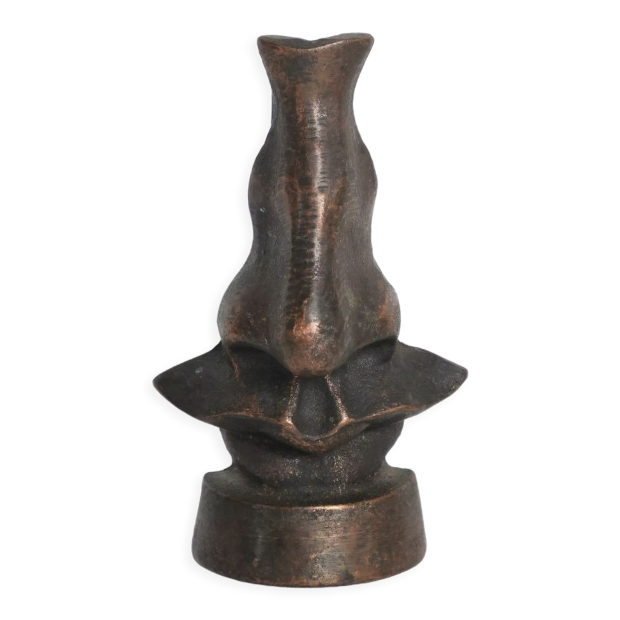 bronze nose sculpture Salvator Dali style