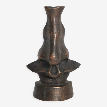 bronze nose sculpture Salvator Dali style