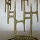 Brutal brass candlestick 9 70s candles