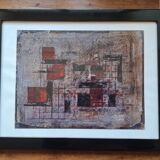 Tableau contemporain signé Serge Megaides