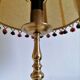 Lamp foot bronze tripod candle holder style