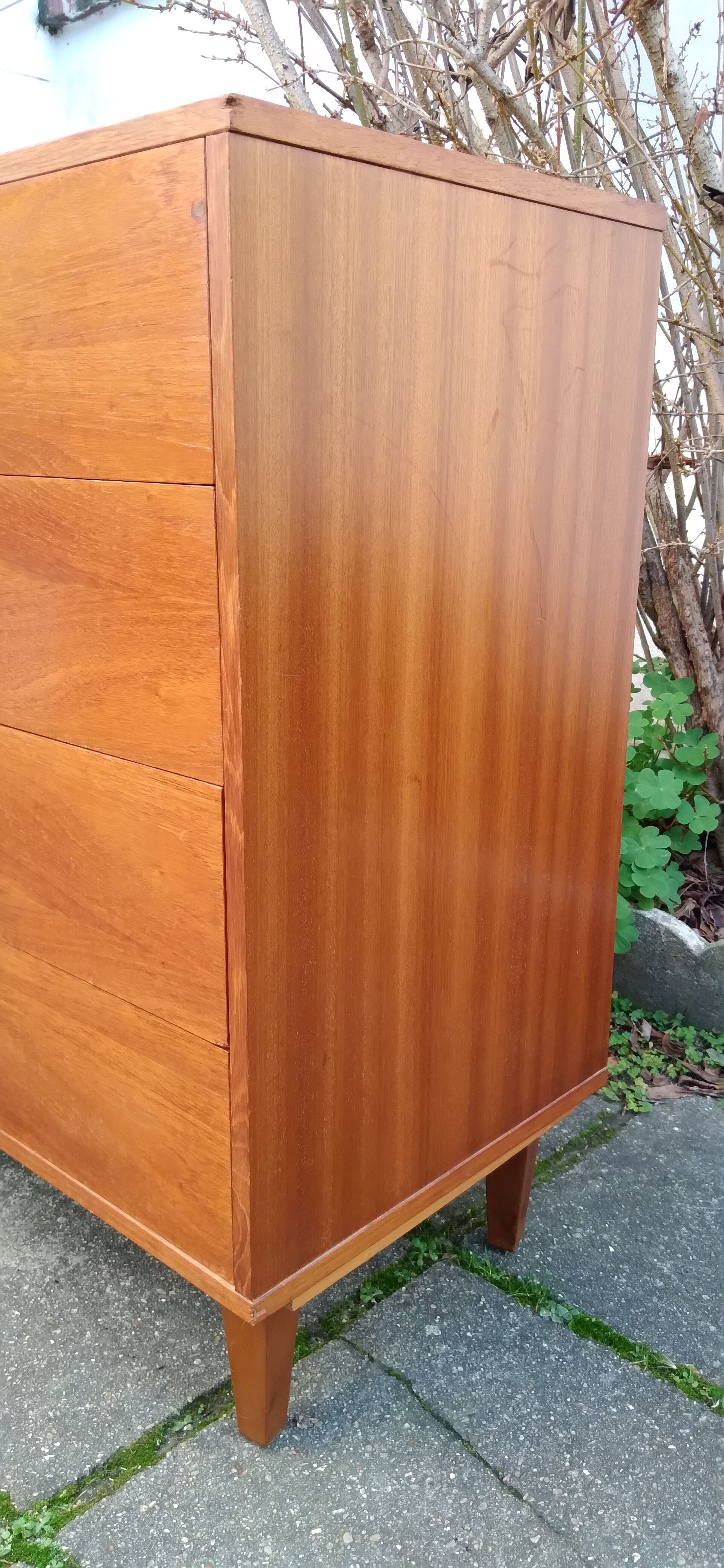 Scandinavian teak chest of drawers 1960