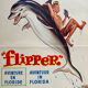 Affiche cinéma originale "Flipper Aventure en Floride" 36x54cm 1963