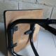 Tabouret en formica pliant années 50