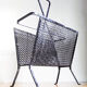 Black magazine door Mathieu Mategot in perforated metal 50s