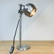 Lampe spot eyeball aluminium brossé années 70