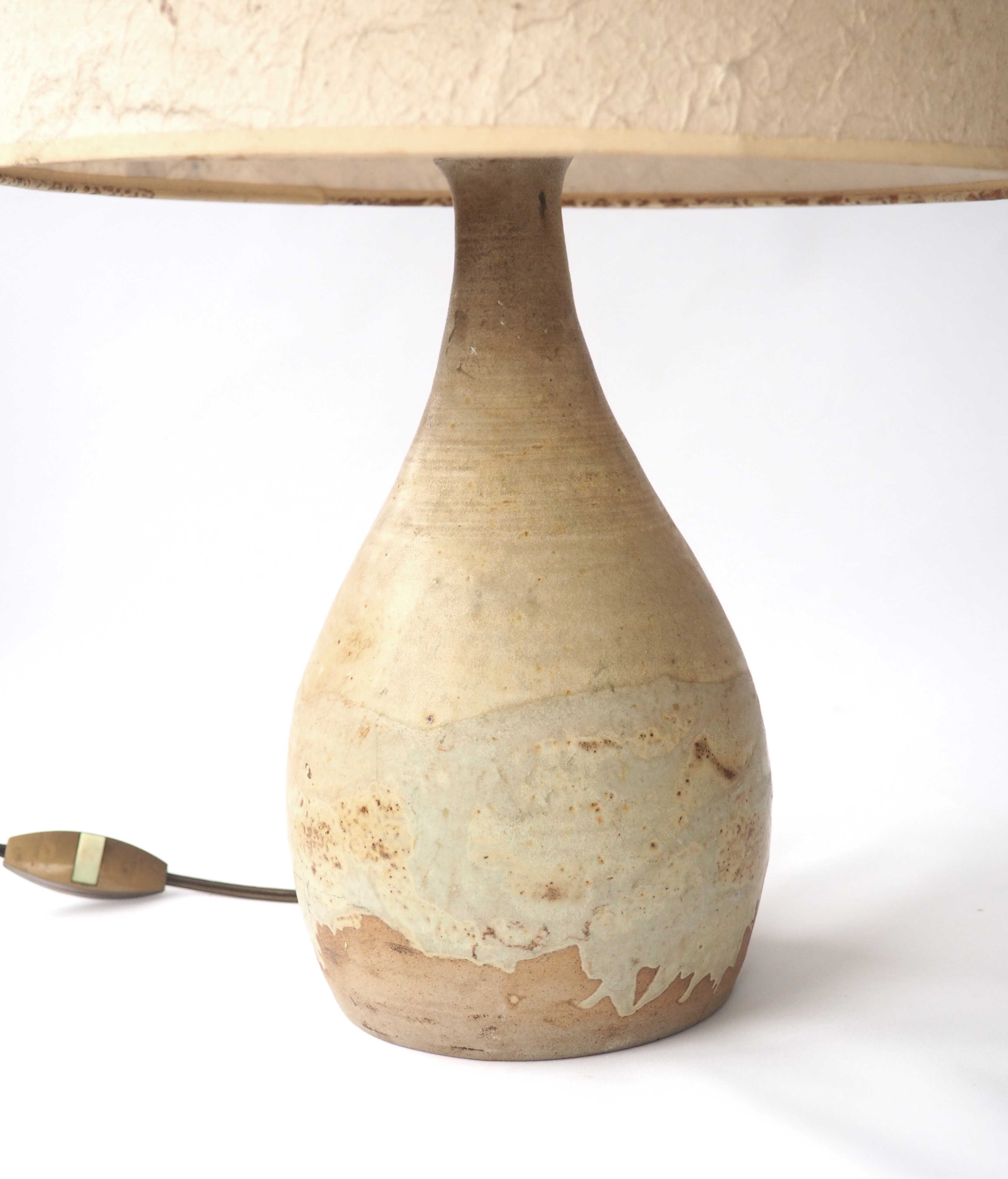 Stoneware lamp