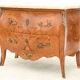 Curved chest of drawers in Louis XV style
