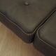 Oak leather sofa by Brockmann Petersen, Danish design 1970s