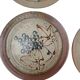 Pyrite stoneware plates