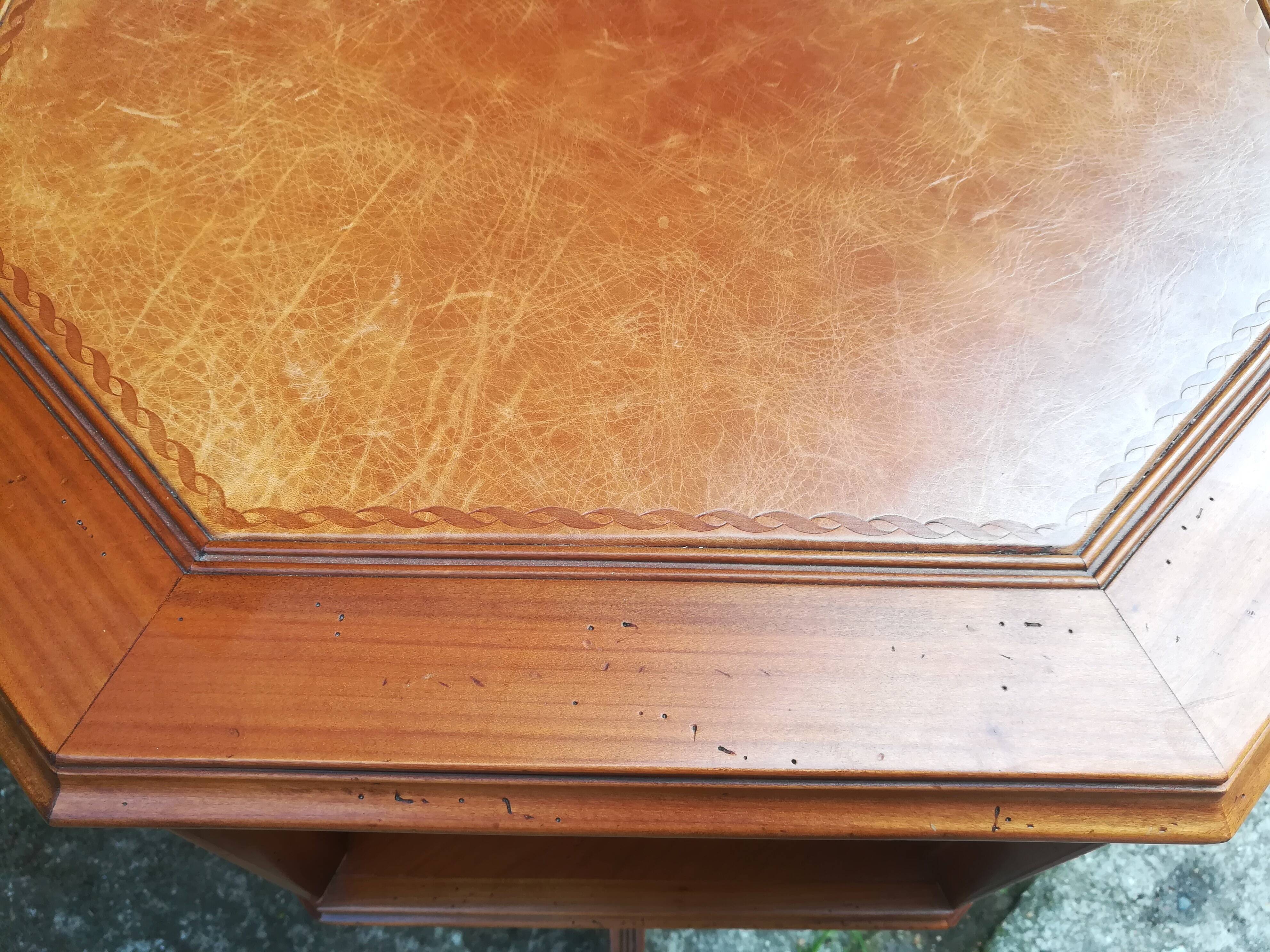 Storage cabinet revolving in cherry