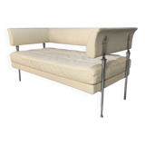 Sofá Hydra Castor, Luca Scacchetti by Poltrona Frau, leather and steel