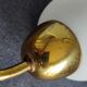 Wall lamp in brass and vintage opaline