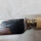 6 meat knives, ivory handle, late nineteenth