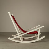 Gilles Sermadiras for Maison et Jardin, “Deauville” rocking chair, France, 1950