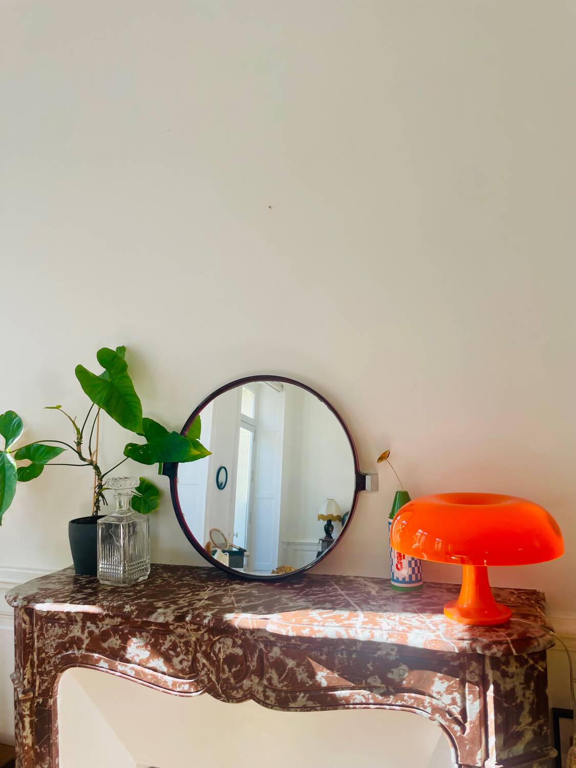 Miroir pivotant, années 70