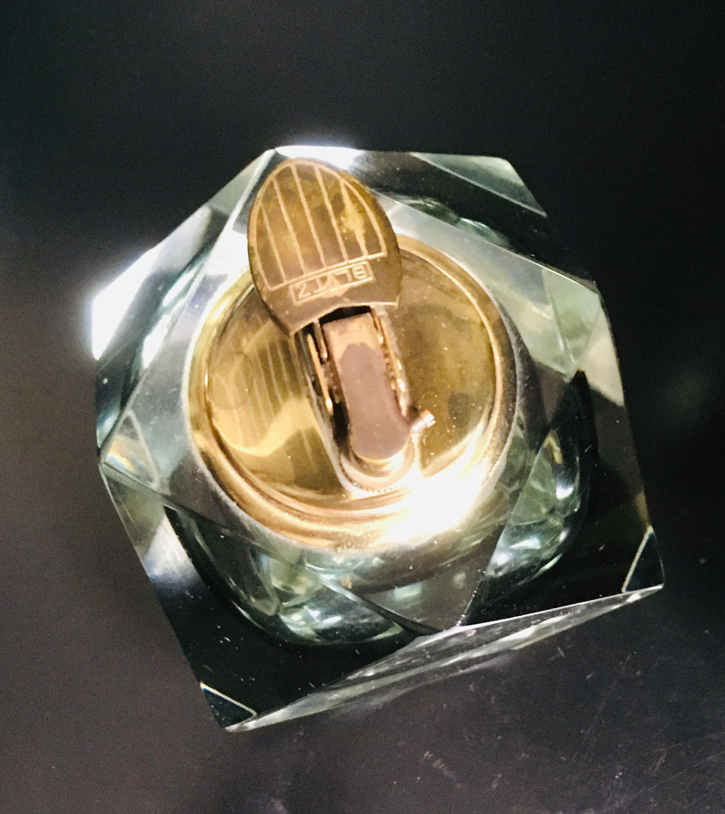 Murano Falvio Poli 1960s ashtray and lighter