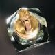 Murano Falvio Poli 1960s ashtray and lighter