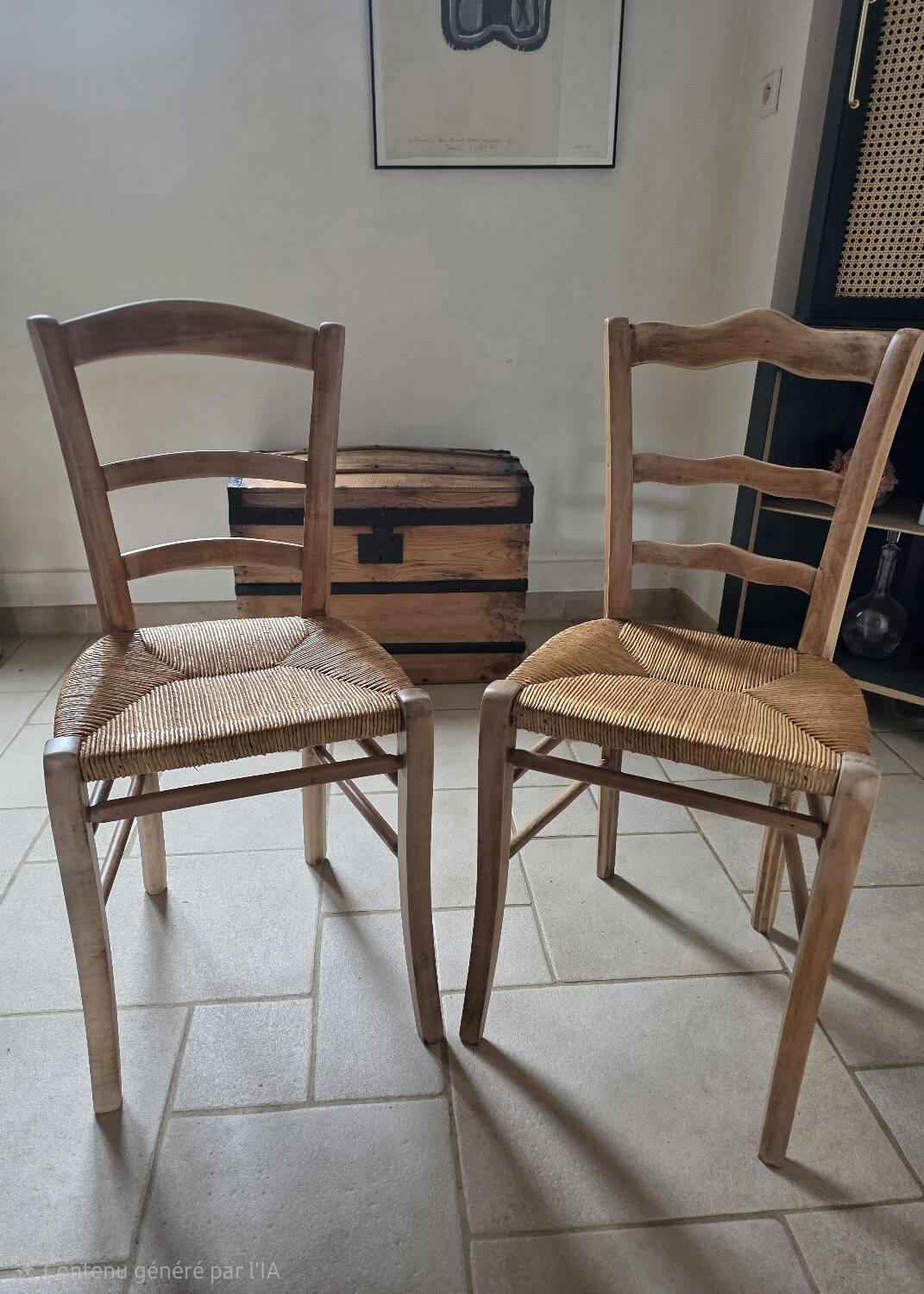Old church chairs