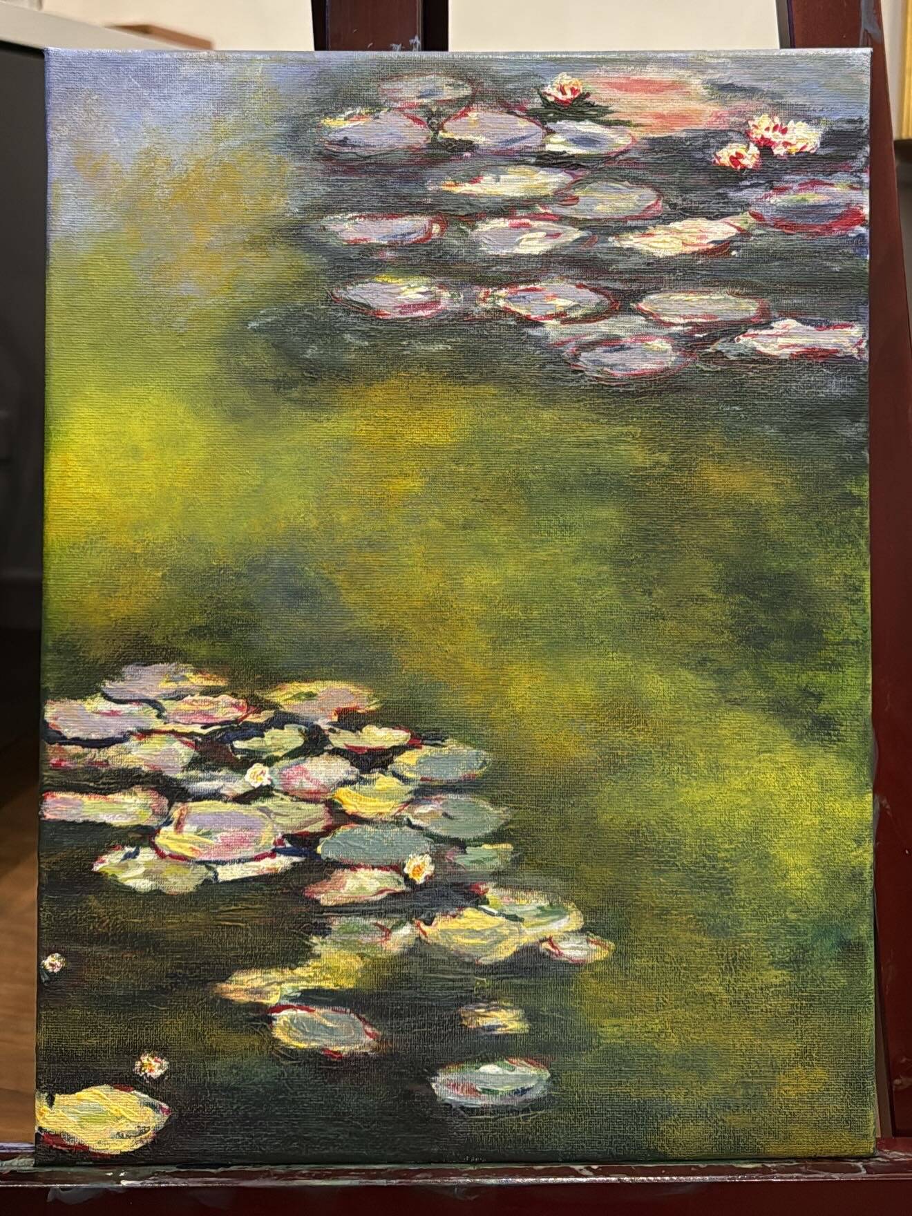 Water Lily Reflections