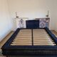 Roche Bobois Mah Jong bed 180x200 + 2 bedside tables